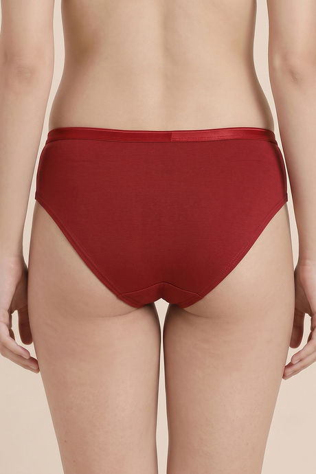 Zivame Anti-Microbial Low Rise Full Coverage Hipster Panty (Pack of 3) - Multicolor — image 4